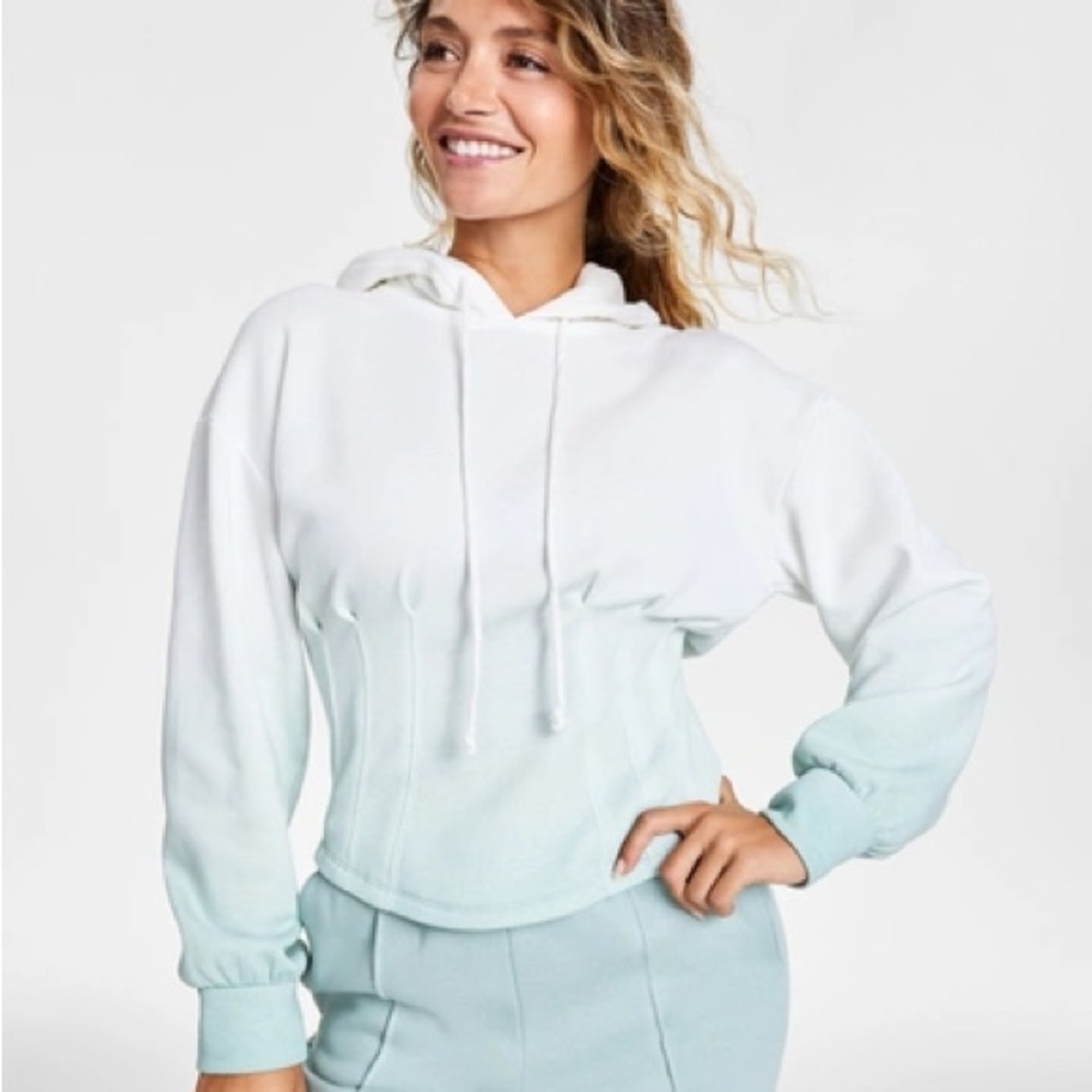 Corset Ombre Jade Hoodie